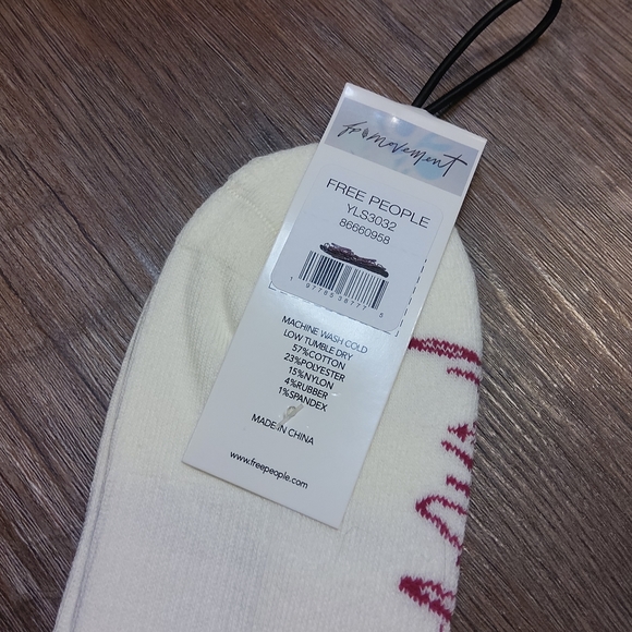 FREE PEOPLE Movement Reflective Ski Socks NWT - Picture 9 of 10
